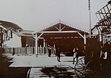 Der Bahnhof im Jahr 1901