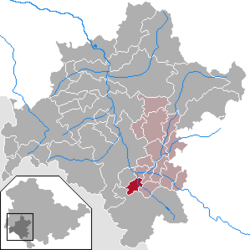 Ritschenhausen – Mappa