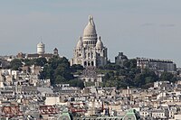 サクレ・クール寺院、サン＝ジャック塔 (Tour Saint-Jacques) からの眺め