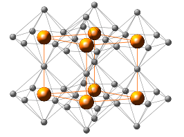 Kristalstructuur van '"`UNIQ--postMath-00000002-QINU`"'