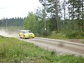 Suzuki Swift S1600 au Rallye de Finlande 2007.