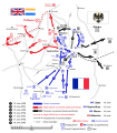 Image 6 Waterloo Campaign Map credit: Gsl/I. Pankonin A map of troop movements during the Waterloo Campaign, leading up to the Battle of Waterloo where Napoleon Bonaparte was defeated. Napoleon's Army of the North came up against a coalition army composed of forces from the United Kingdom, the Netherlands, Prussia, Hanover, Nassau, and Brunswick. Beginning 15 June 1815, the combatants fought successively in the Battle of Quatre Bras, the Battle of Ligny, the Battle of Waterloo, and lastly the Battle of Wavre. More selected pictures