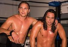 The Young Bucks, Nick (links) en Matt Jackson