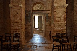 Interior of Hagia Sophia.