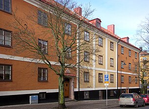 Blecktornsområdet på sydöstra Södermalm i Stockholm, husen i kvarteret Draget uppfördes 1922–1923 med Sven Erik Lundqvist som arkitekt.