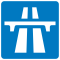 Freeway marker