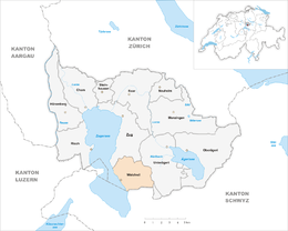 Walchwil – Mappa