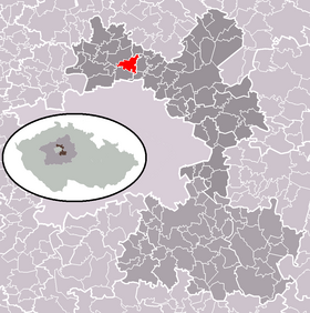 Localisation de Líbeznice