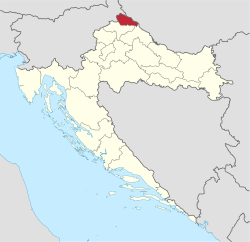 Međimurje County di dalam Kroasia