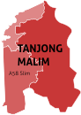 Slim DUN, Tanjong Malim 丹绒马林国会议席的仕林州议席地图