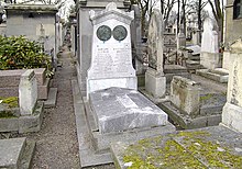 Tombe d’ André Marie Ampère – Cimetière de Montmartre - Paris