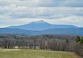 Western face of Camel's Hump Mountain