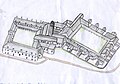 Schema dell'architettura della certosa