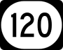 Kentucky Route 120 marker