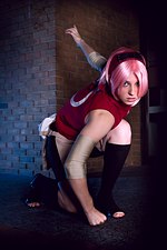 Cosplay de Sakura Haruno