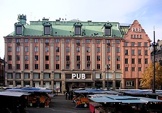 PUB:s varuhus.