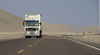 Panamericana – Pan American Highway – near Puerto De Lomas, Peru