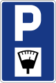 kostenpflichtiger Parkplatz (mit Parkschein)