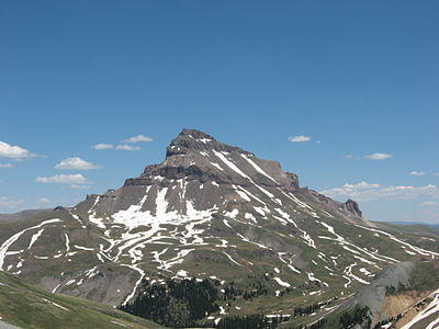 Uncompahgre Peak is the highest summit of the San Juan Mountains of Colorado.