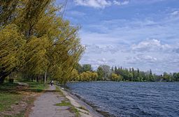 Stadsparken i Vatutine.