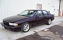 Chevrolet Impala SS in metallic cherry