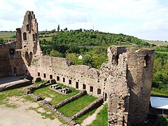 Burg Neuleiningen: Nordseite