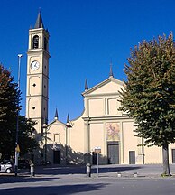 Église paroissiale, XVIIe siècle, place Mgr Domenico Mezzadri.