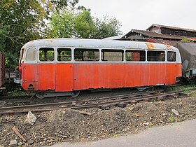 L'autorail De Dion-Bouton X-202 ex-CFD du MTVS.