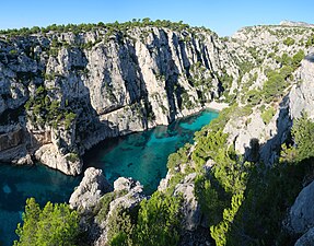 La calanque d'En-Vau.