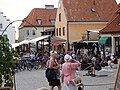 Torget i Gamlebyen i Visby. Foto: Kjetil Eggen