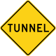 U.S. tunnel sign.