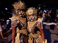 Peserta Parade Baleganjur Denpasar