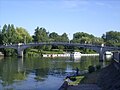 Passerelle du jardin public