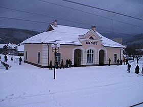 Вокзал станції взимку (2012)