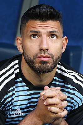 Agüero in 2018