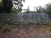 Fence around Eaton Chalk Pit