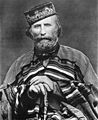 Giuseppe Garibaldi in 1866 geboren op 4 juli 1807