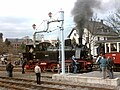 Dampflok des Eisenbahnmuseums