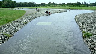 Wasserlauf im Park