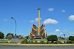 Tugu Batang Garing di kota Kuala Kapuas