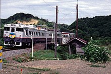 急行「サロベツ」（1998年7月 糠南駅）