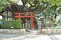 楠永神社北側から鳥居。