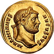 Aureus of Maximian, c. 294