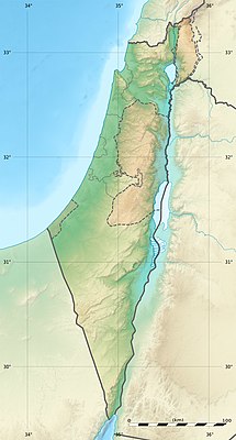 Location map Israel