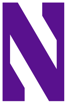 Description de l'image Northwestern Wildcats logo.svg.