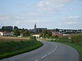 le village vu des collines alentours