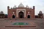 Taj Mahal-moskén eller masjid