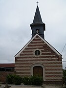 Façade de l'église.