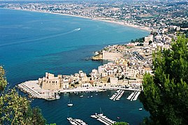 Blick auf Castellammare del Golfo