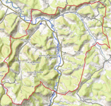 Carte topographique